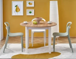 Stół Nigo rozkładany dąb craft/ biały