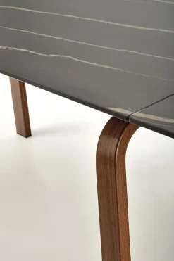 Stół Nozel rozkładany, czarny marmur