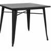 Stół Paris 80x80 cm czarny