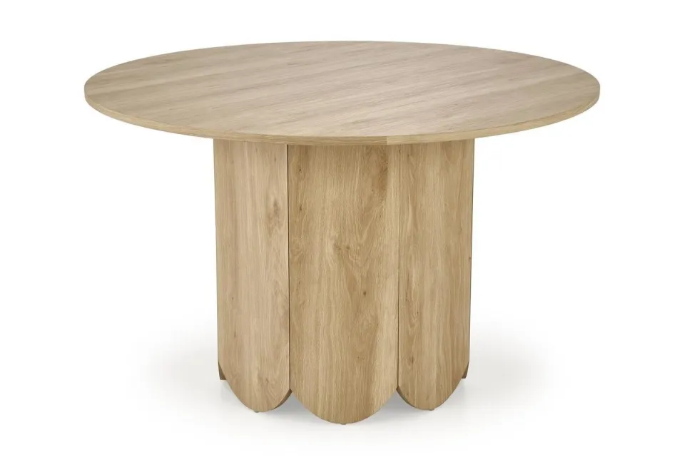 Stół Puro 2 okrągły, dąb naturalny