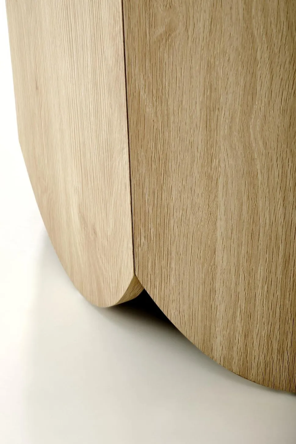 Stół Puro 2 okrągły, dąb naturalny