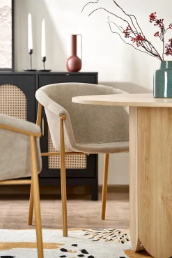 Stół Puro 2 okrągły, dąb naturalny