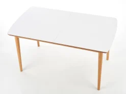 Stół Radley biały mat/ dąb lefkas