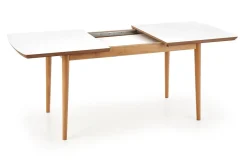 Stół Radley biały mat/ dąb lefkas