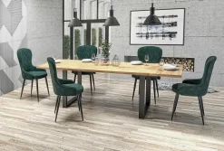 Stół Radus 120x78 drewno lite - dębowe