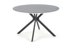 Stół Raleva okrągły czarny