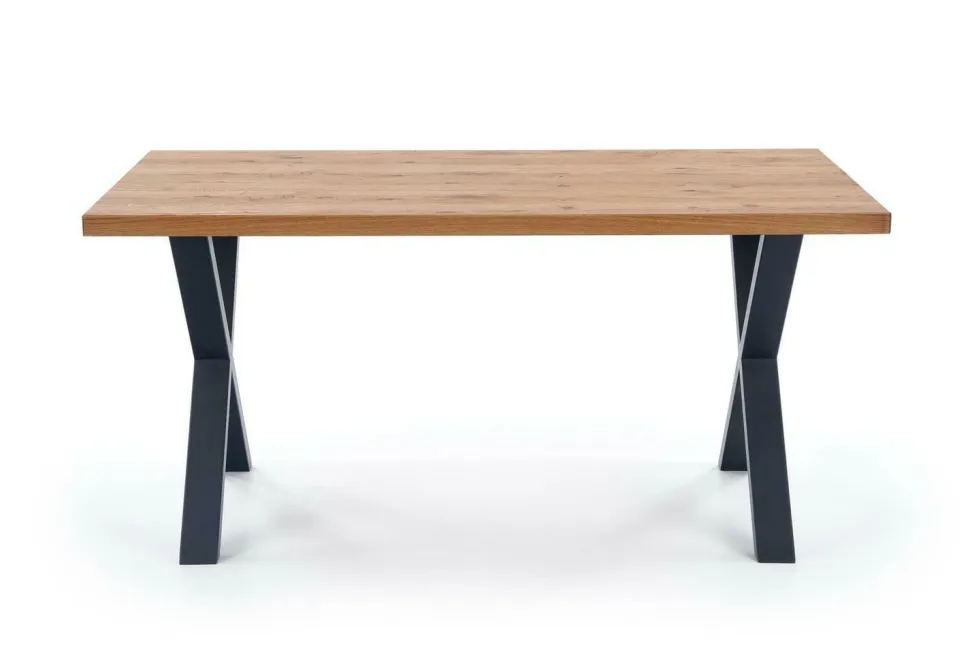 Stół Rivier dąb/czarny