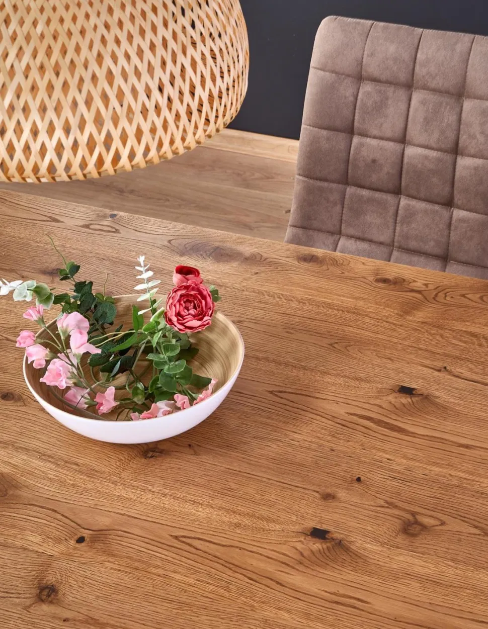 Stół Rivier dąb/czarny