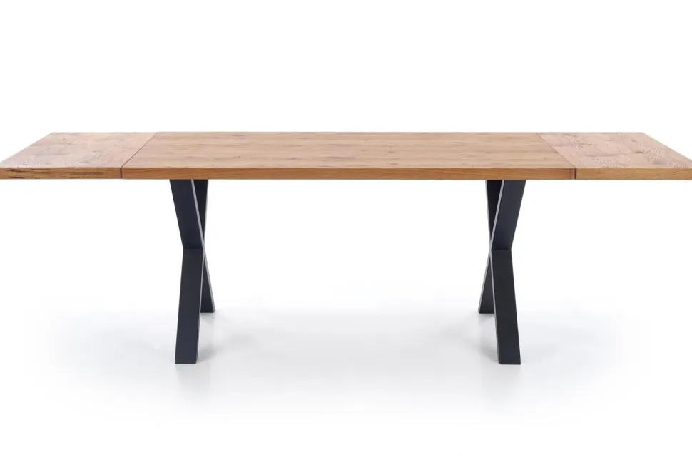 Stół Rivier dąb/czarny