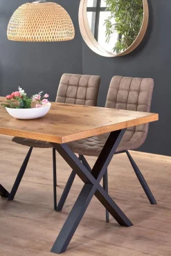 Stół Rivier dąb/czarny