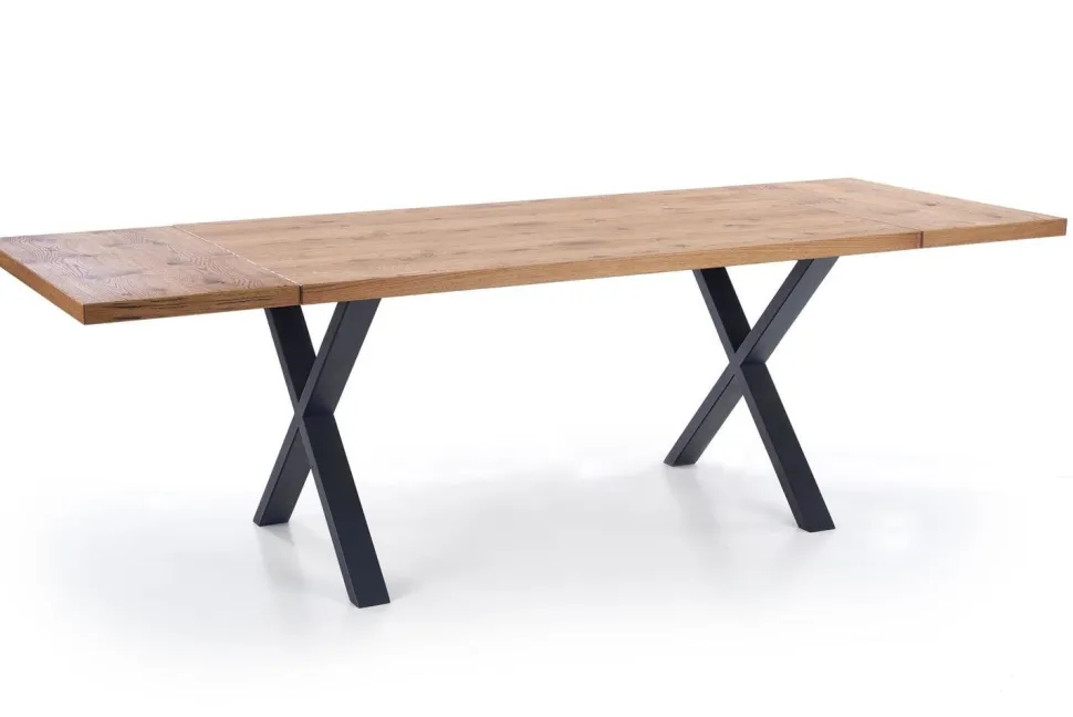 Stół Rivier dąb/czarny