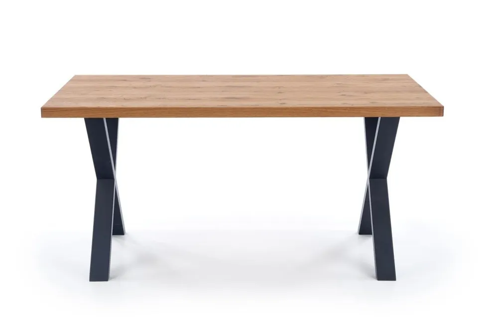 Stół Rivier dąb/czarny