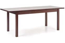 Stół Rocco rozkładany, ciemny orzech 76/118-158cm