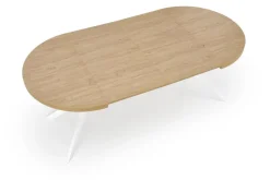 Stół Roni rozkładany dąb złoty/ biały