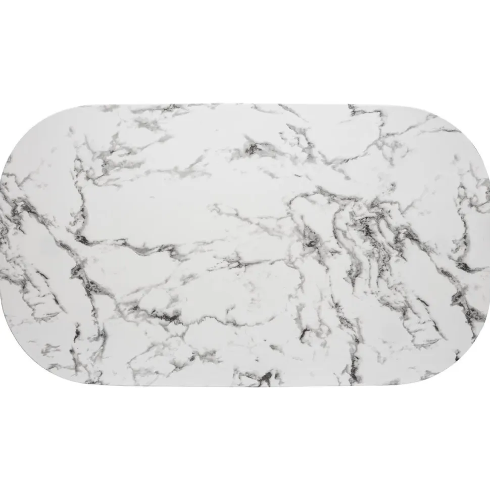 Stół Roxas marmur/czarny