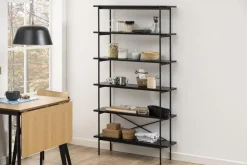 Stół Roxby rozkładany naturalny/ czarny