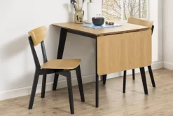 Stół Roxby rozkładany naturalny/ czarny