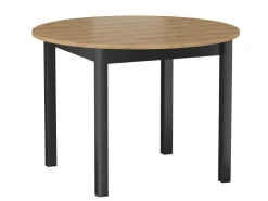 Stół rozkładany Calvia 102cm dąb złoty/