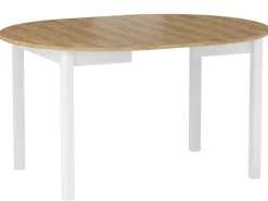 Stół rozkładany Calvia 102cm dąb złoty/