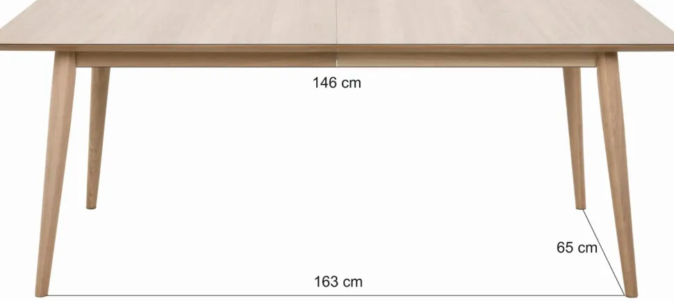 Stół rozkładany Century naturalny