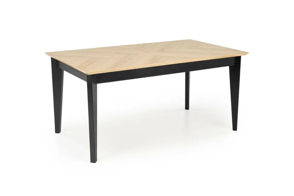Stół rozkładany Manavi naturalny/ czarny