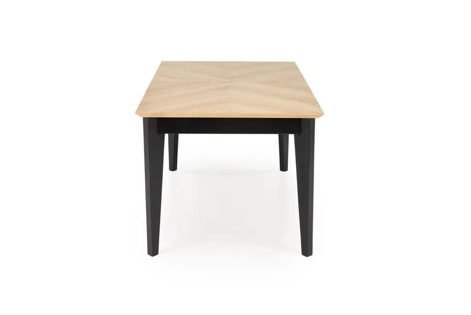 Stół rozkładany Manavi naturalny/ czarny