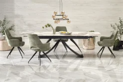 Stół rozkładany Margareth biały 90/180-260cm