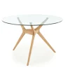 Stół Sharone transparentny/naturalny