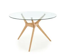 Stół Sharone transparentny/naturalny