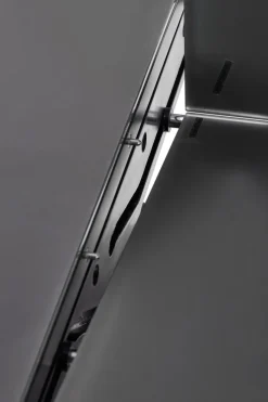 Stół Siles rozkładany szary/czarny