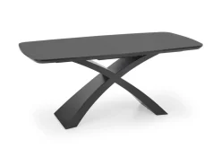 Stół Siles rozkładany szary/czarny