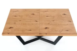 Stół Silva jasny dąb/czarny
