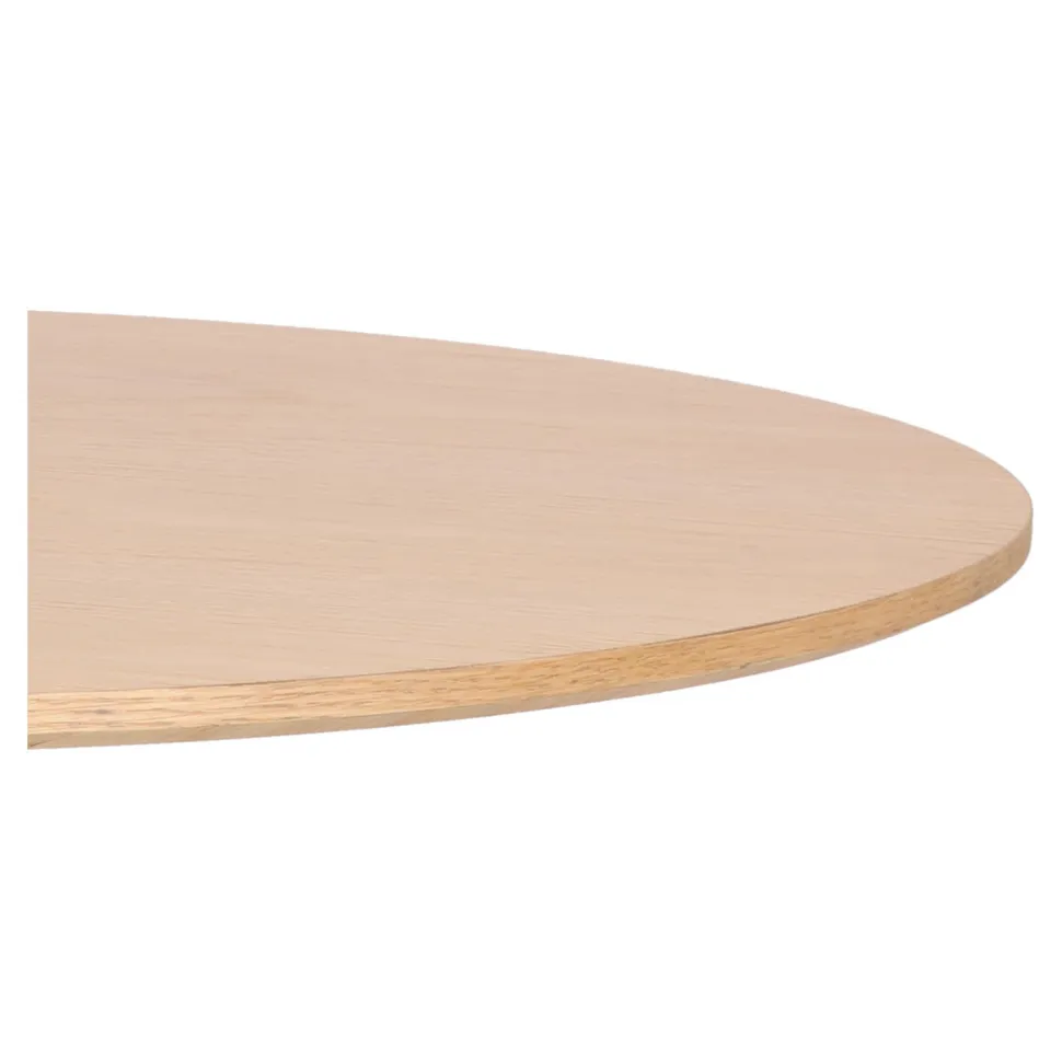 Stół Simplet Skinny dąb/ czarny 80 cm