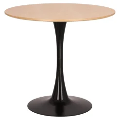 Stół Simplet Skinny dąb/ czarny 80 cm