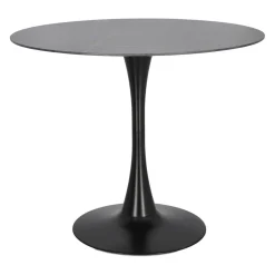 Stół Simplet Skinny Premium Stone Black okrągły