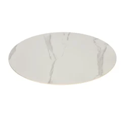 Stół Simplet Skinny Premium Stone White okrągły