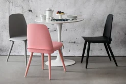 Stół Simplet Skinny White 90cm okrągły