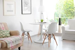 Stół Simplet Skinny White 80cm okrągły