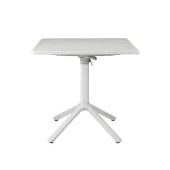 Stół składany Eco z wzorem biały 70 cm