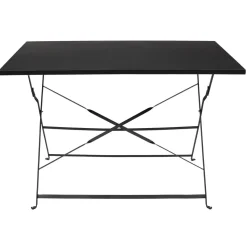 Stół składany Palermo czarny 70x110 cm