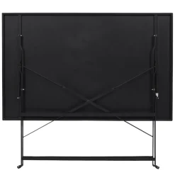 Stół składany Palermo czarny 70x110 cm