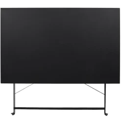 Stół składany Palermo czarny 70x110 cm