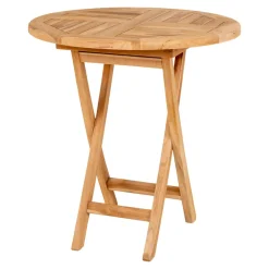 Stół składany Toledo 70 cm drewno tekowe