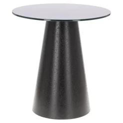 Stół Soleilo okrągły 60cm czarny