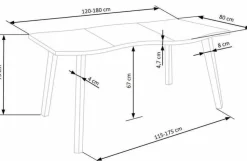 Stół Sonik rozkładany 120-180 cm,