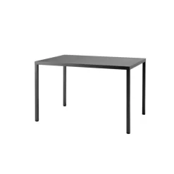 Stół Summer 80x80 cm antracytowy