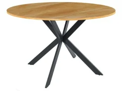 Stół Talizman 90cm dąb/czarny