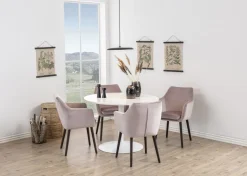 Stół Tarifa biały okrągły