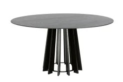 Stół TAVLE dąb czarny śr. 120 cm