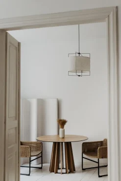 Stół TAVLE dąb naturalny śr. 145 cm